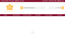 Tablet Screenshot of floriculturaciadasflores.com.br